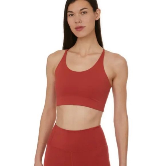 girlfriend collective Other - Girlfriend Collective Lava Cleo Halter Bra Size XS NEW